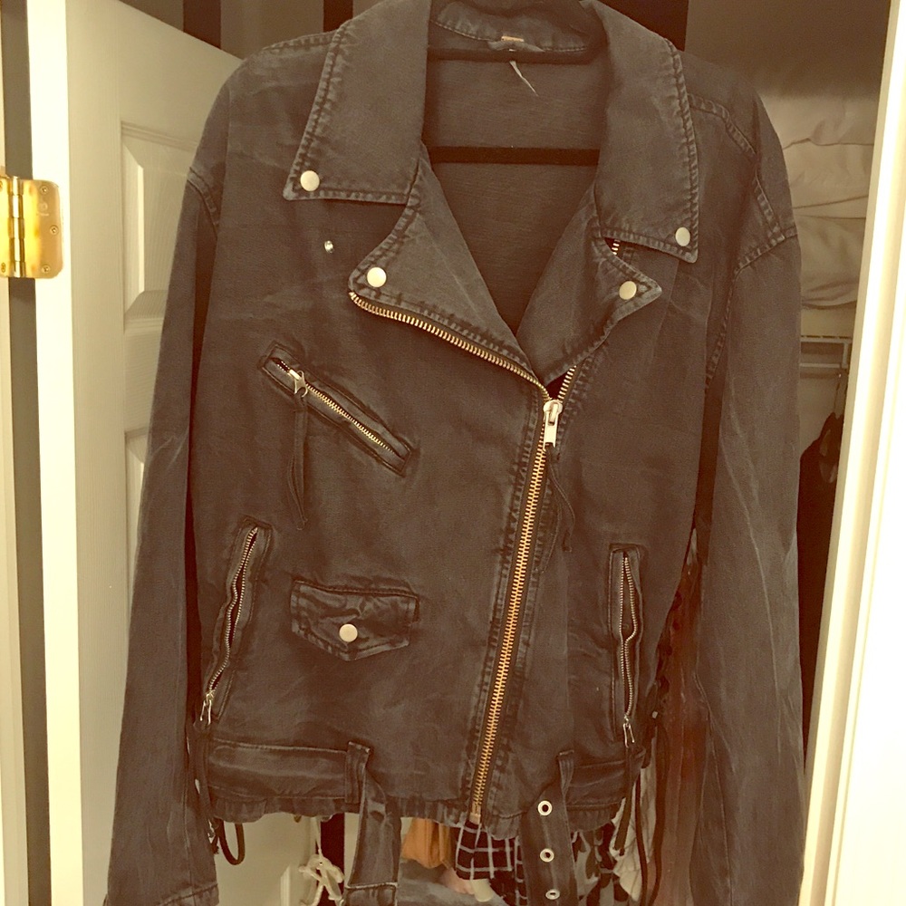 NWT Free People Winter Moto Jacket
